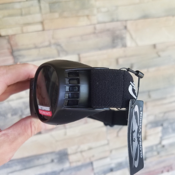 2000 Venezuela bolivar currency Motorcycle Goggles Burning Man Cycling Men Nomad - Picture 11 of 13